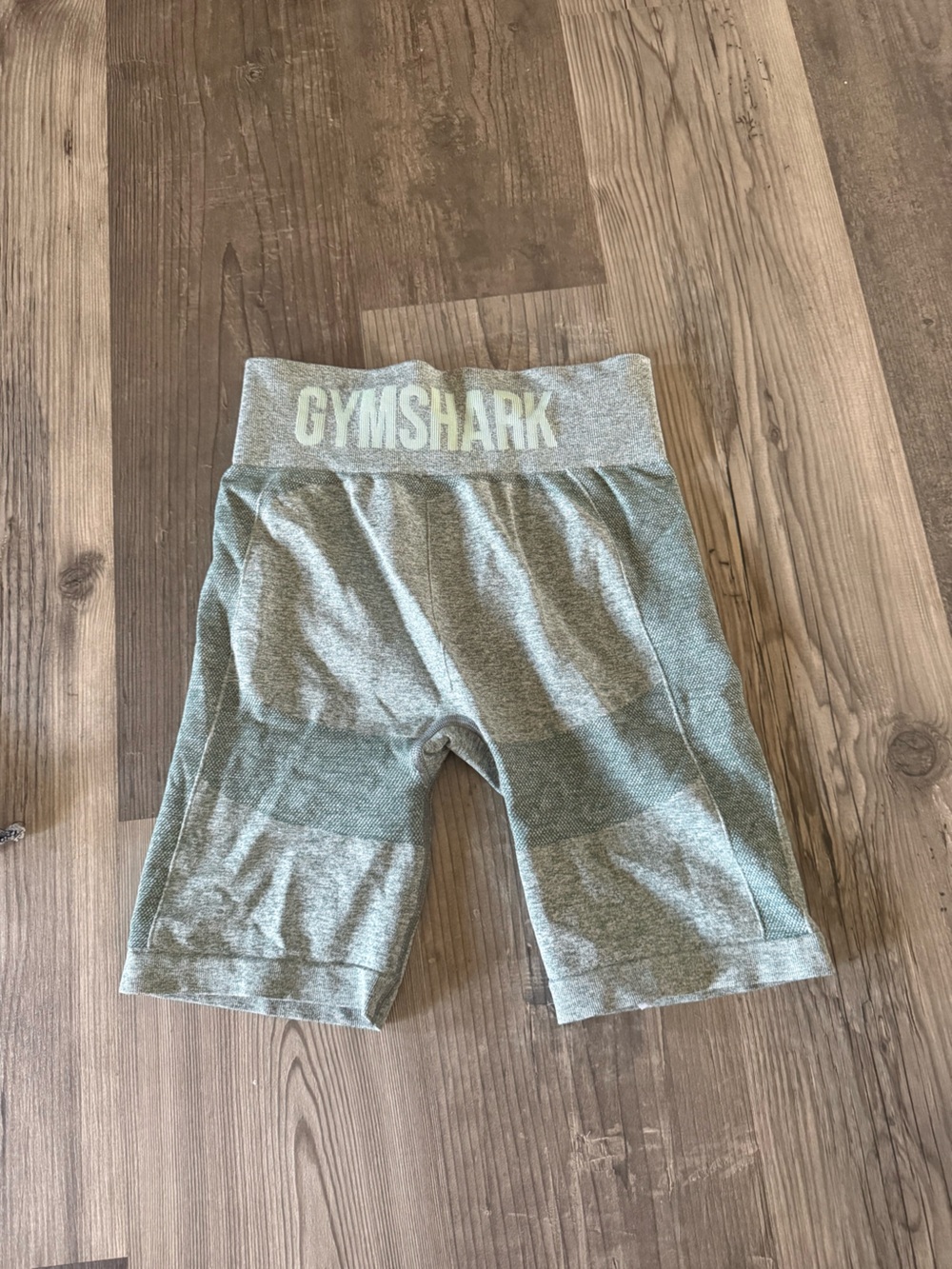 Gymshark Kids Gray Seamless Bike Shorts